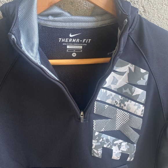 VGUC Nike Kids Pullover Zip Hoody - Picture 3 of 9